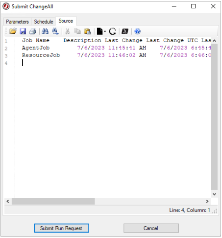 Updating Properties in Multiple Jobs using Change All – JAMS Scheduler