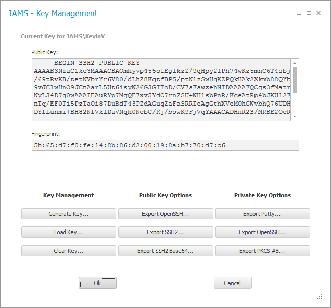 acrosync key authentication