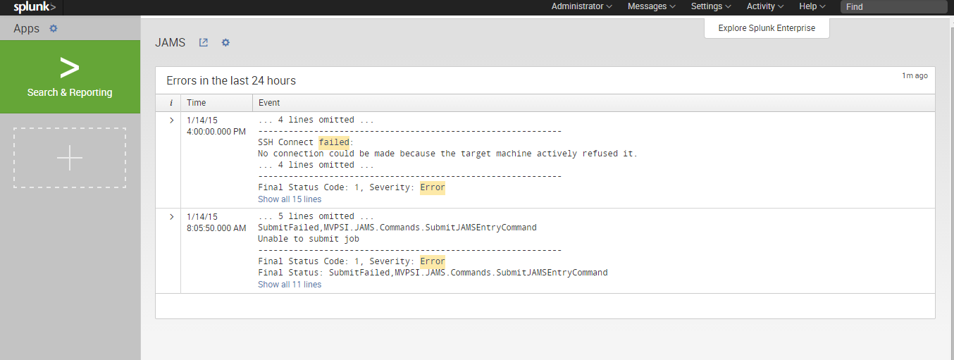 qualcomm splunk jobs