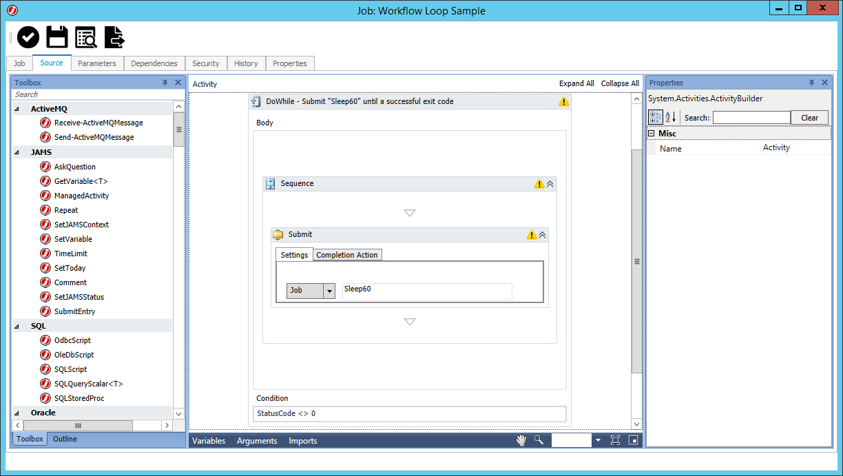 sequential workflow designer